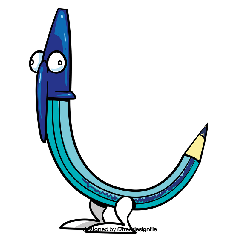 Pen cartoon clipart