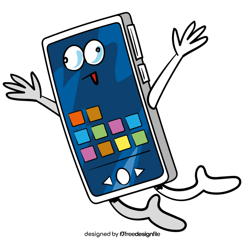 Phone cartoon clipart