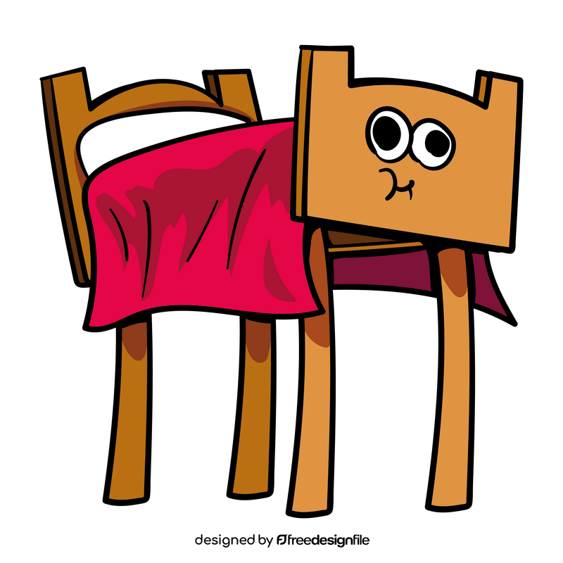 Bed cartoon clipart