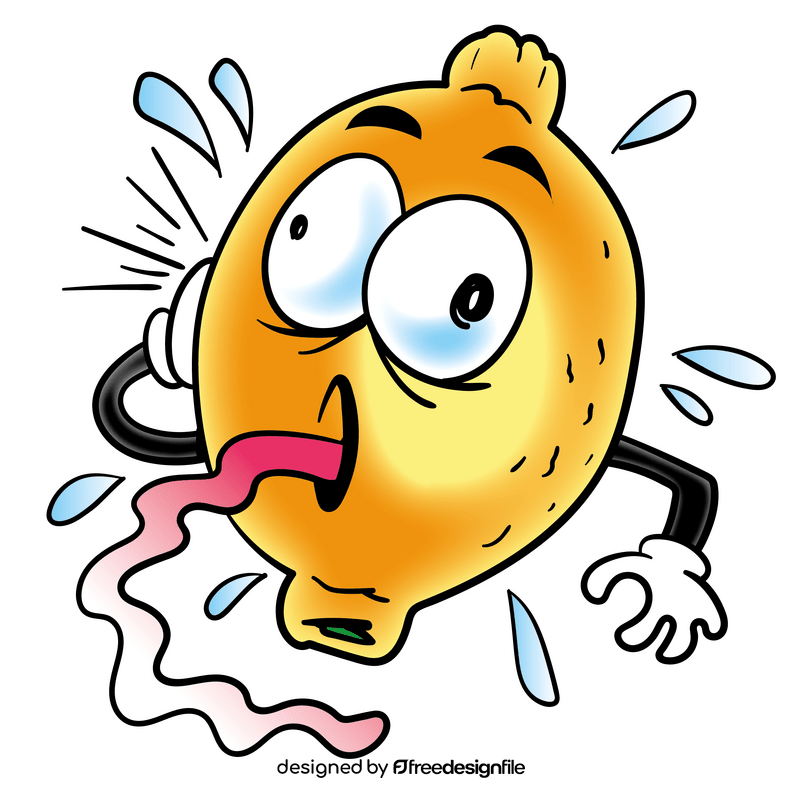 Lemon cartoon clipart