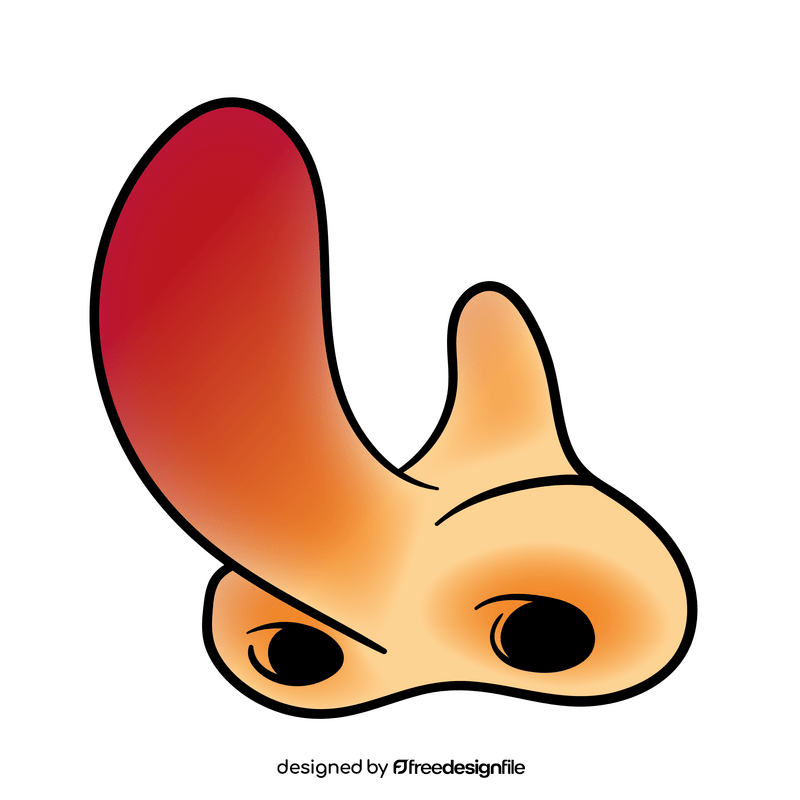 Nose cartoon clipart