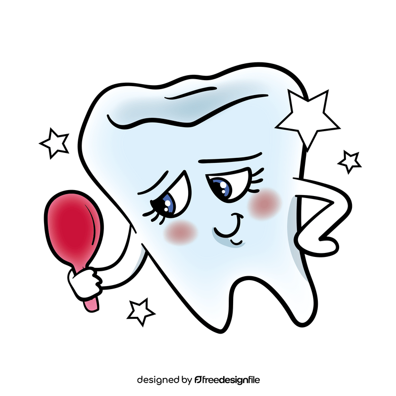 Teeth cartoon clipart