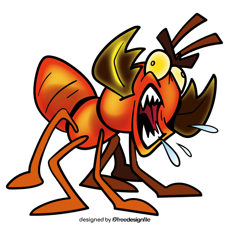 Ant cartoon clipart