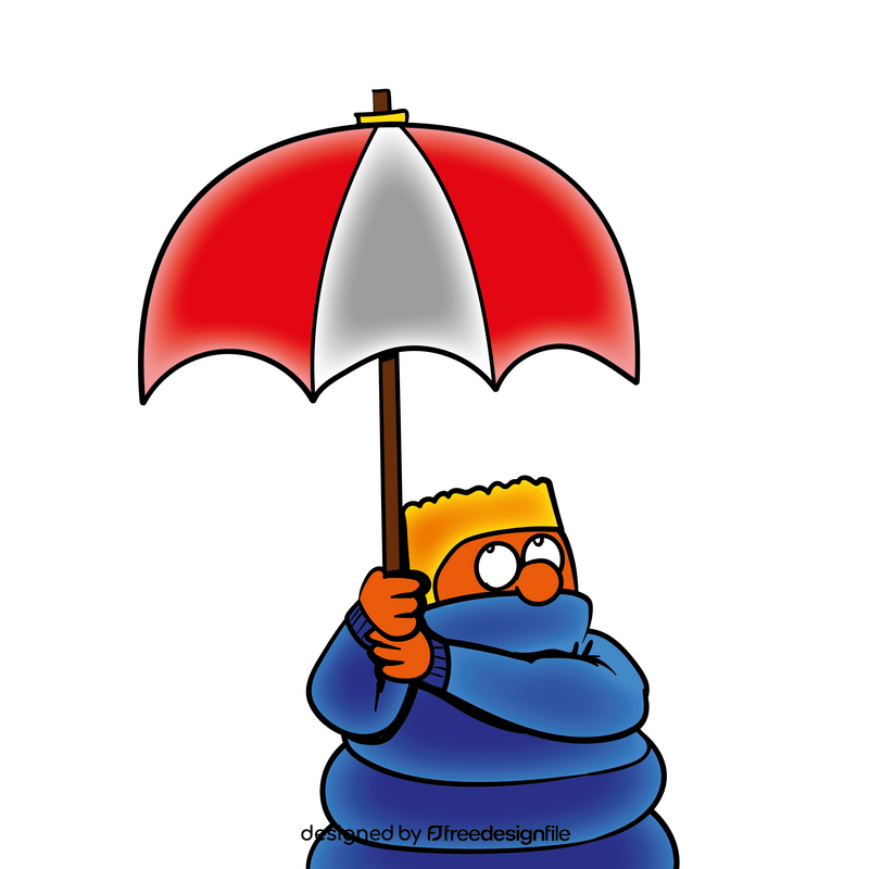Umbrella cartoon clipart