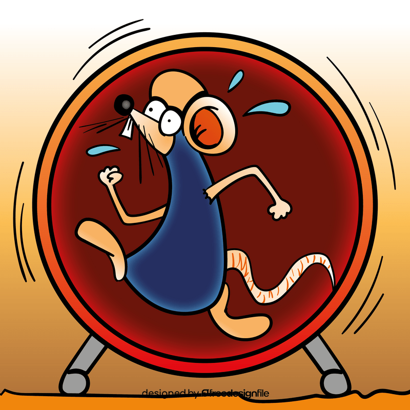 Mouse cartoon vector