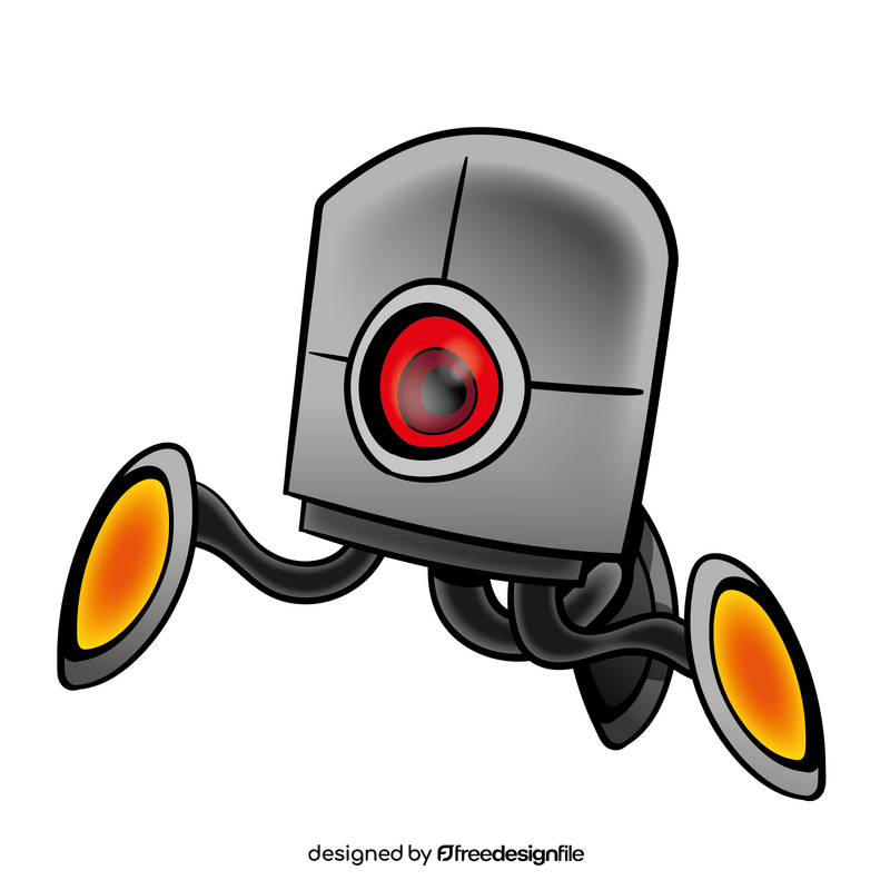 Robot cartoon clipart