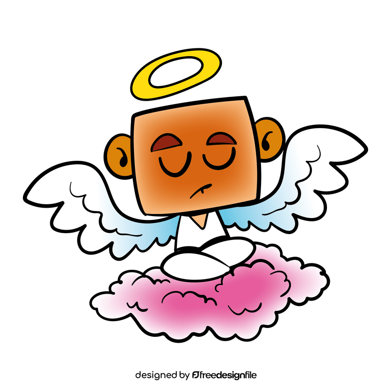 Angel cartoon clipart