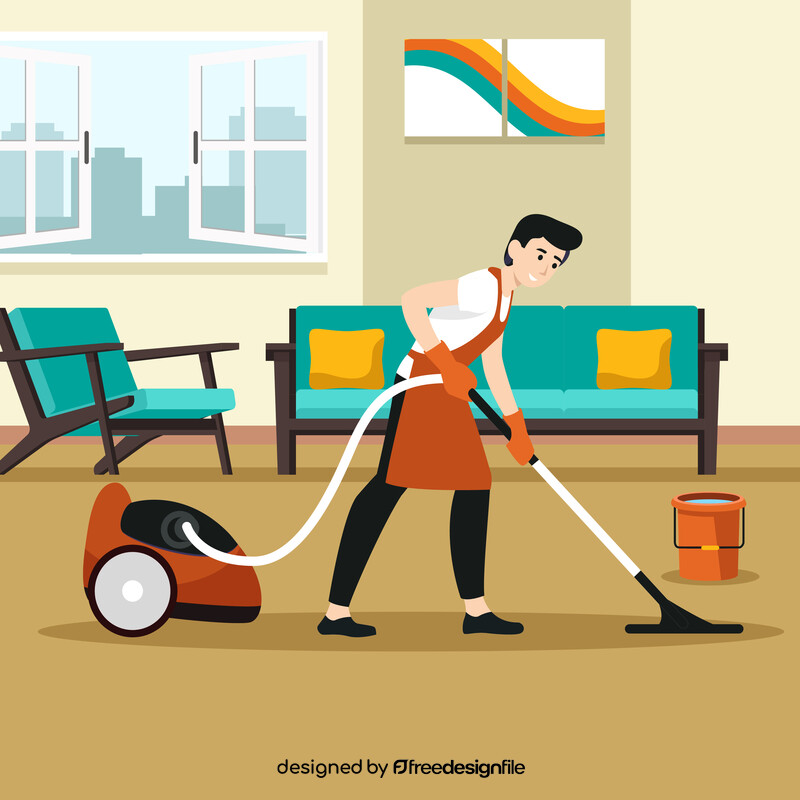 Cleaning service stock illustration vector