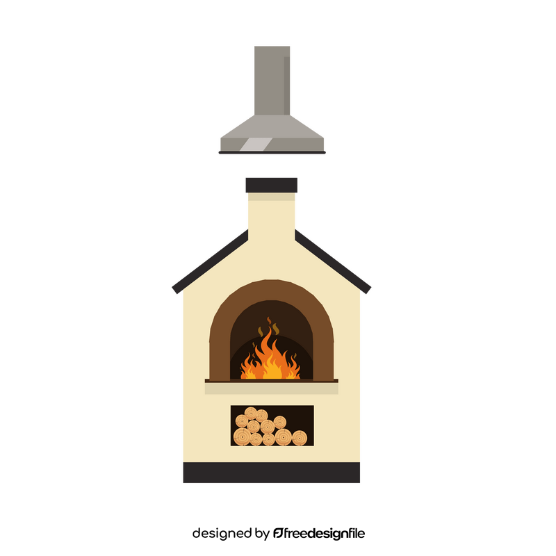 Baking oven clipart