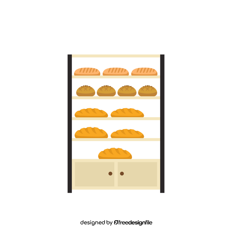 Bakery stand clipart