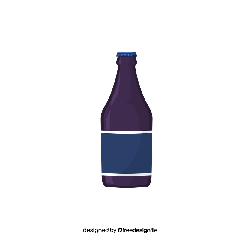 Beer bottle clipart