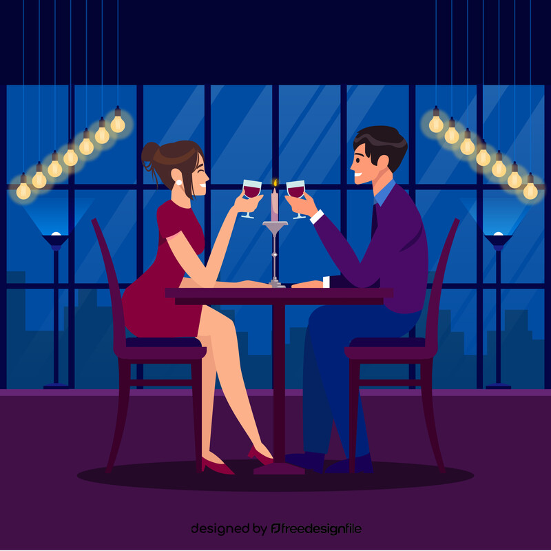 Couple date vector