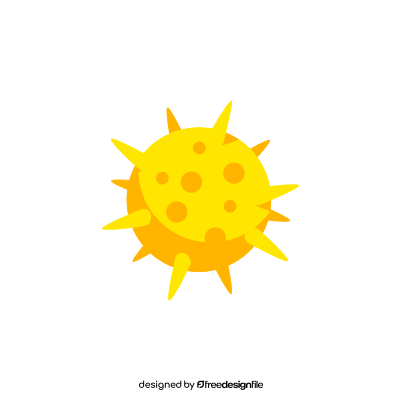 Corona virus clipart