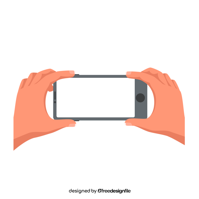 Hand phone clipart