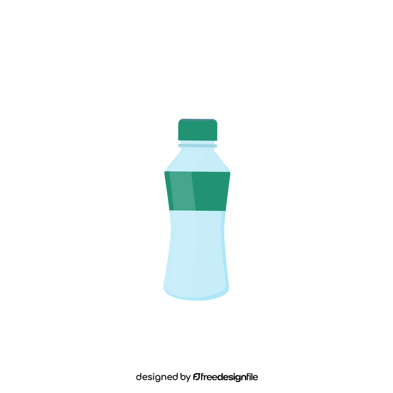 Water bottle clipart