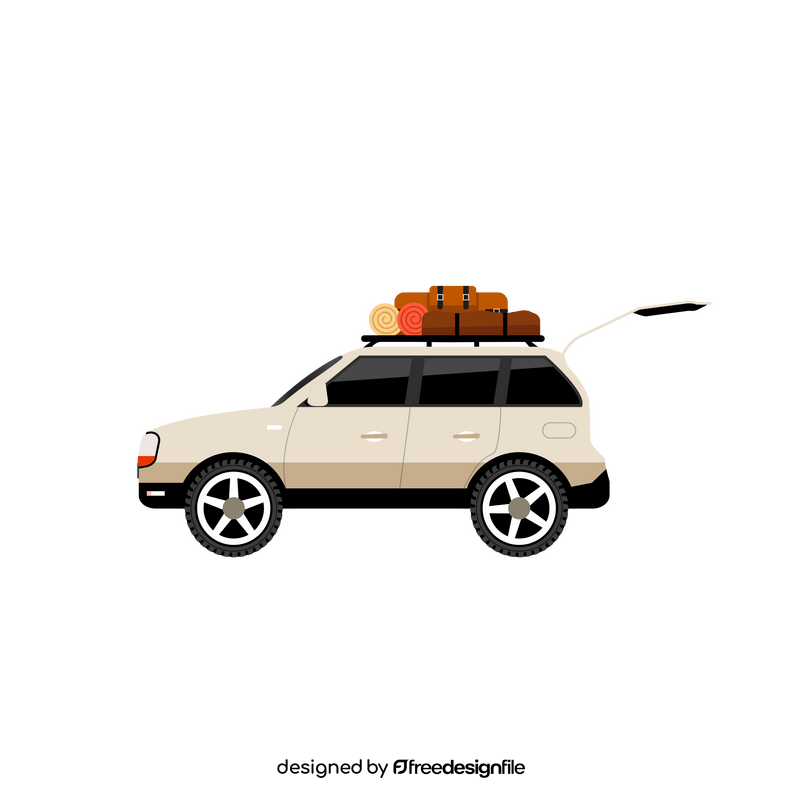 Baggage car clipart