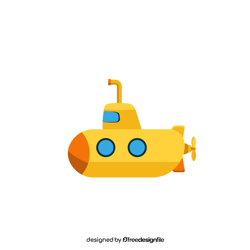 Submarine clipart