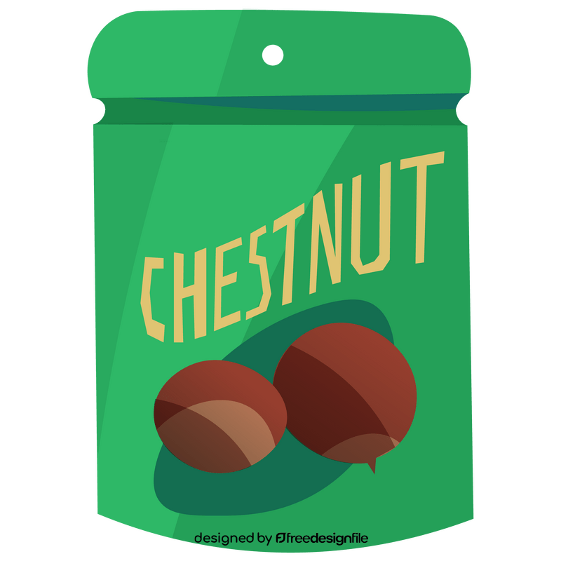 Chestnut packaged clipart