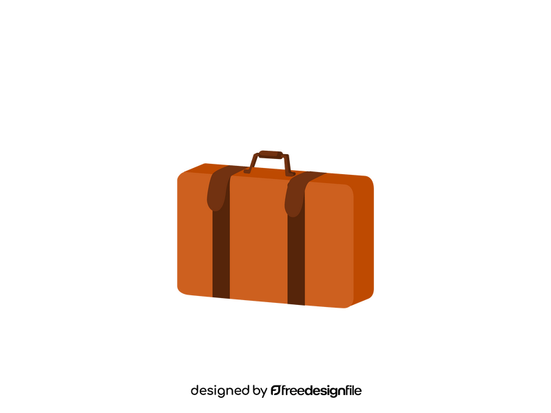 Travel suitcase clipart