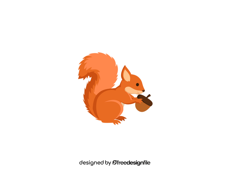 Squirrel clipart