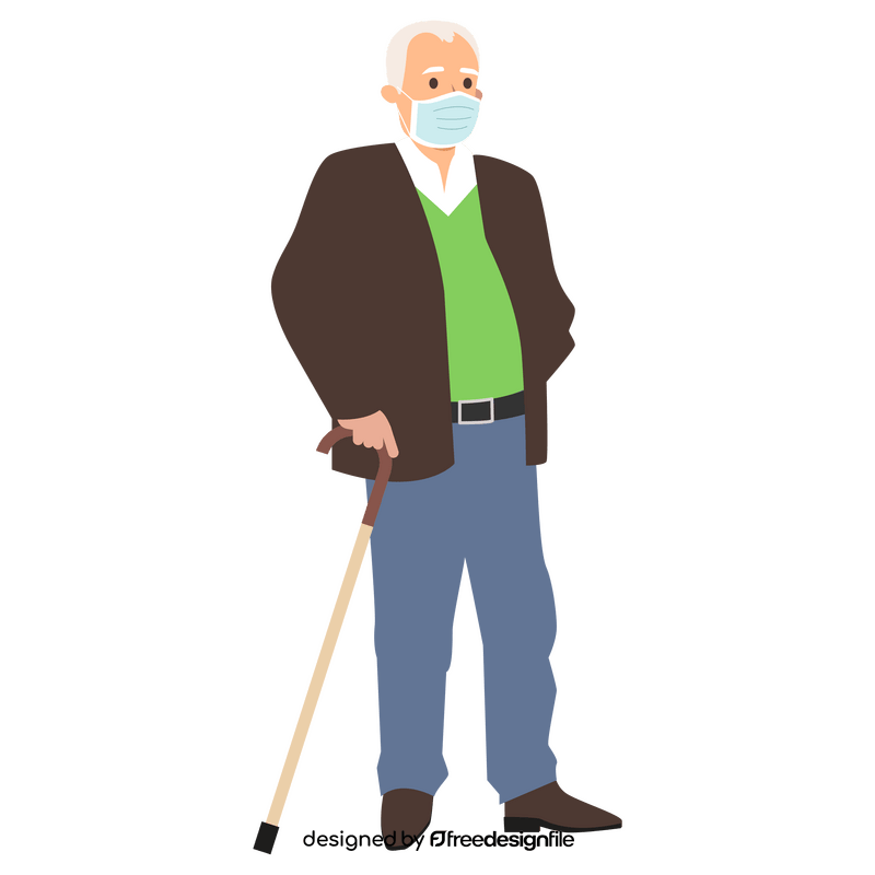 Old man clipart