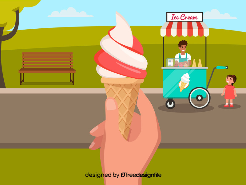 Ice cream vector