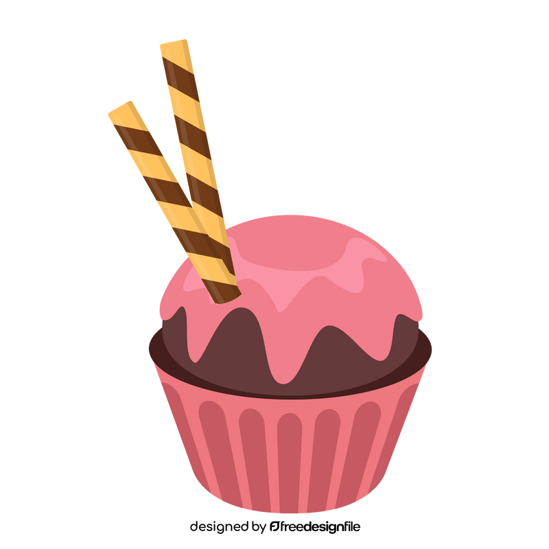 Cupcake astor clipart