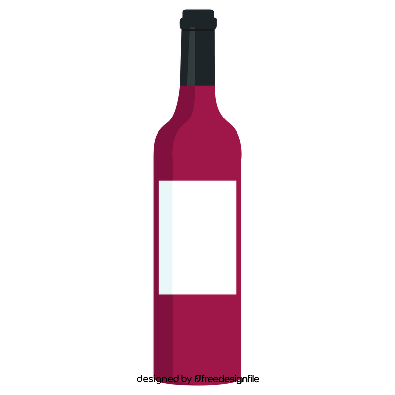 Wine bottle clipart