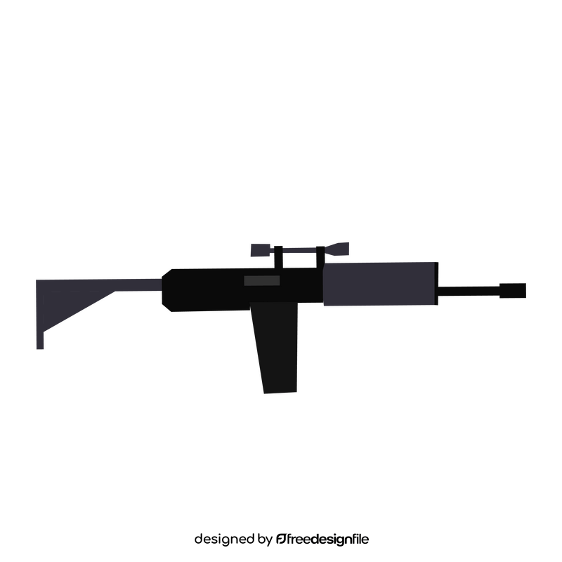 Sniper gun clipart