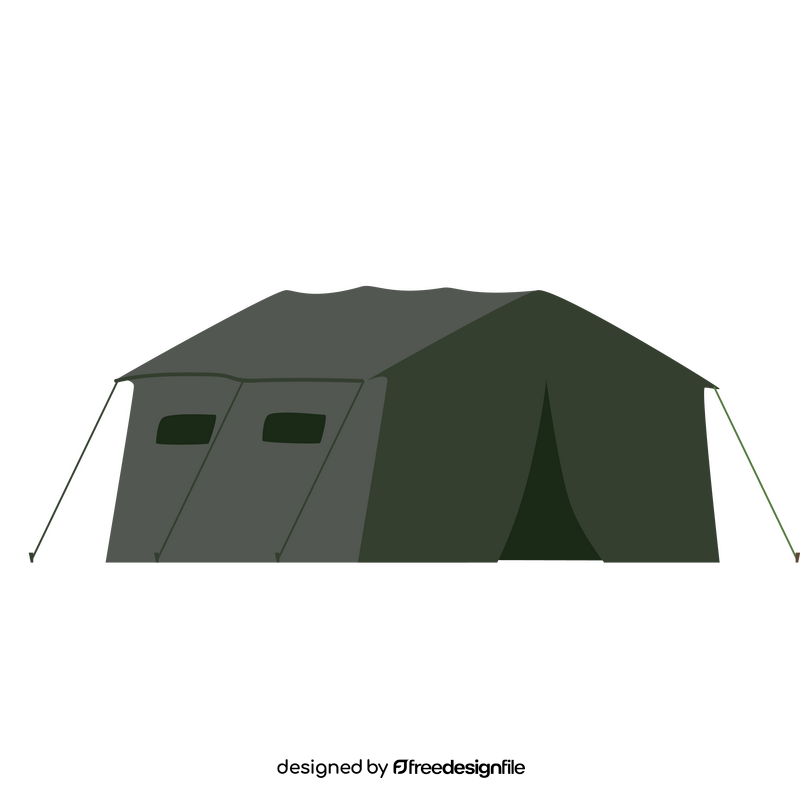 Soldier tent clipart