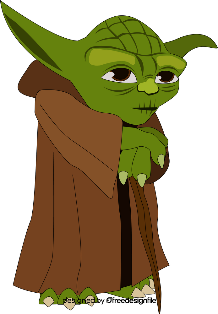 Yoda drawing clipart