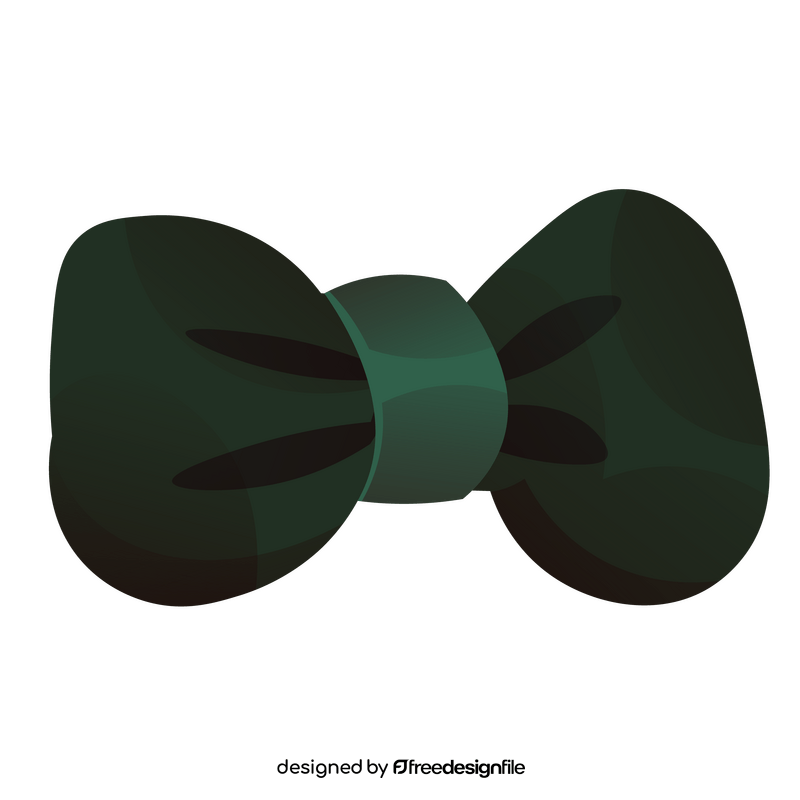 Butterfly bow tie clipart