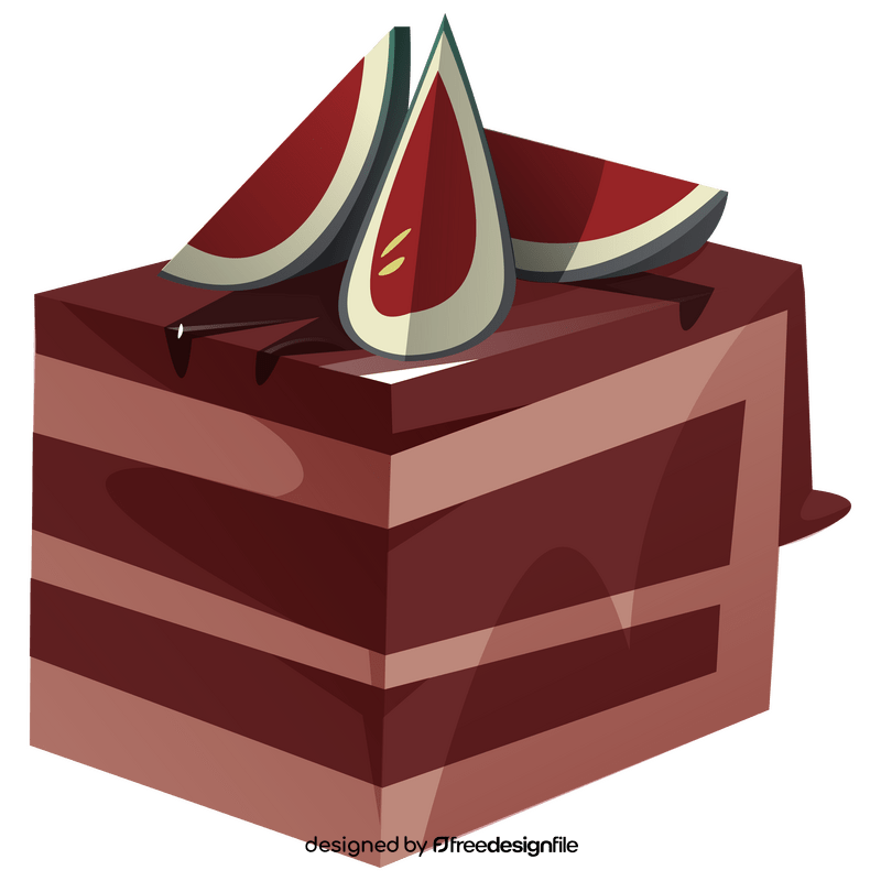 Fig cake clipart