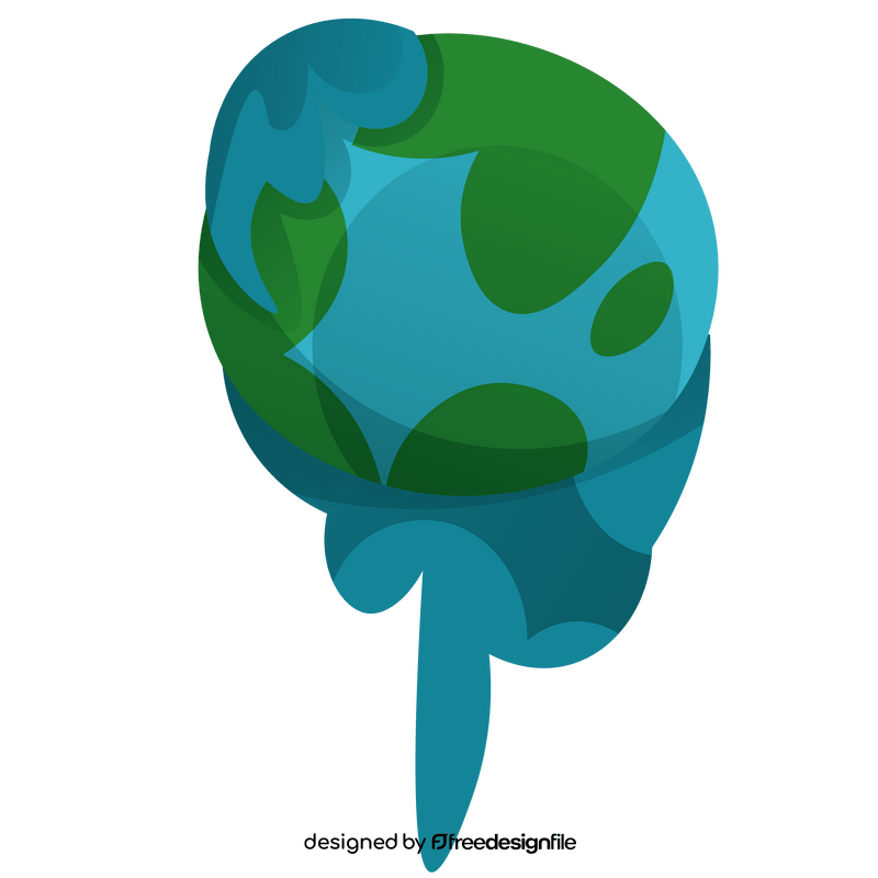 Earth ice age free clipart