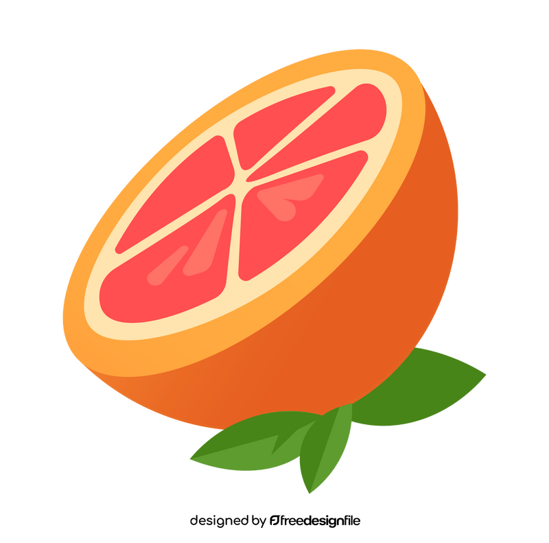 Grapefruit citrus clipart