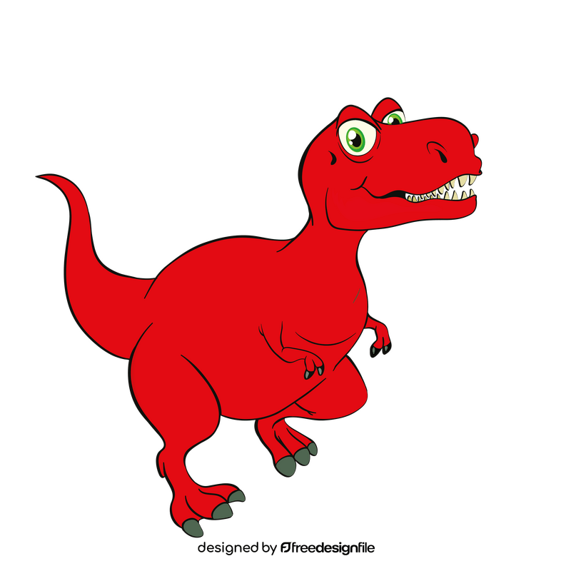 Cartoon dinosaur clipart