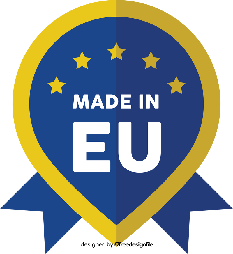 Europe badge clipart