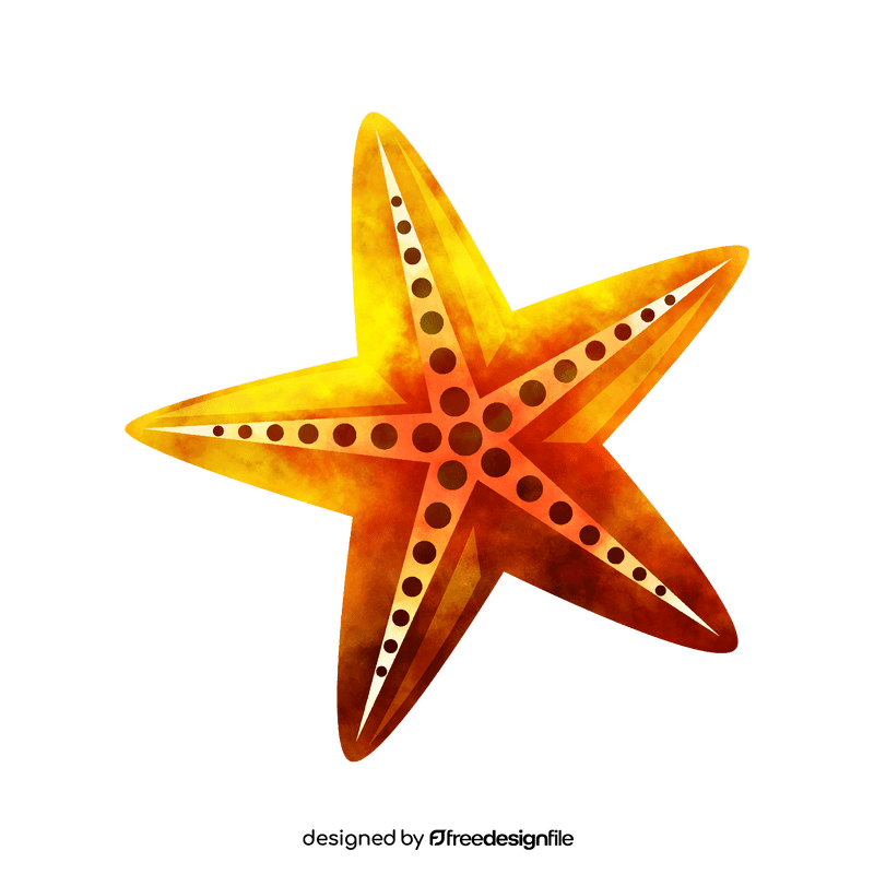 Starfish clipart