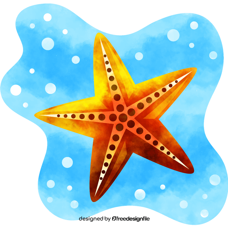 Starfish vector