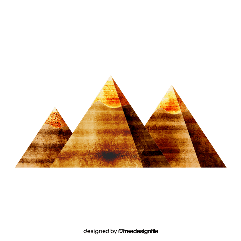 Pyramids clipart