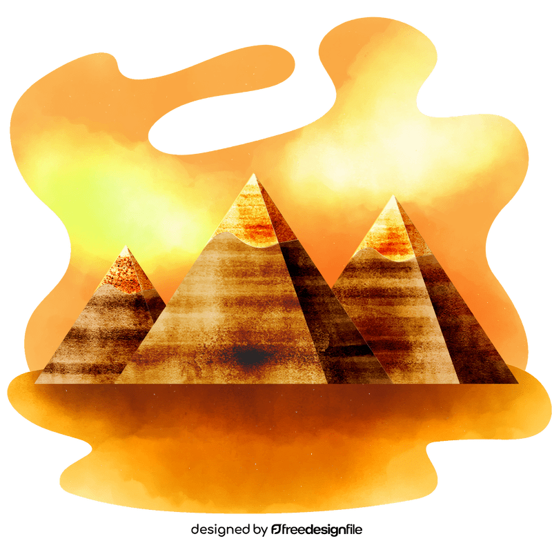 Pyramids vector