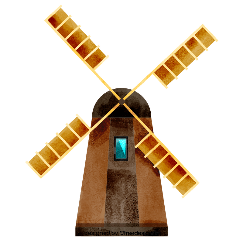 Windmill clipart