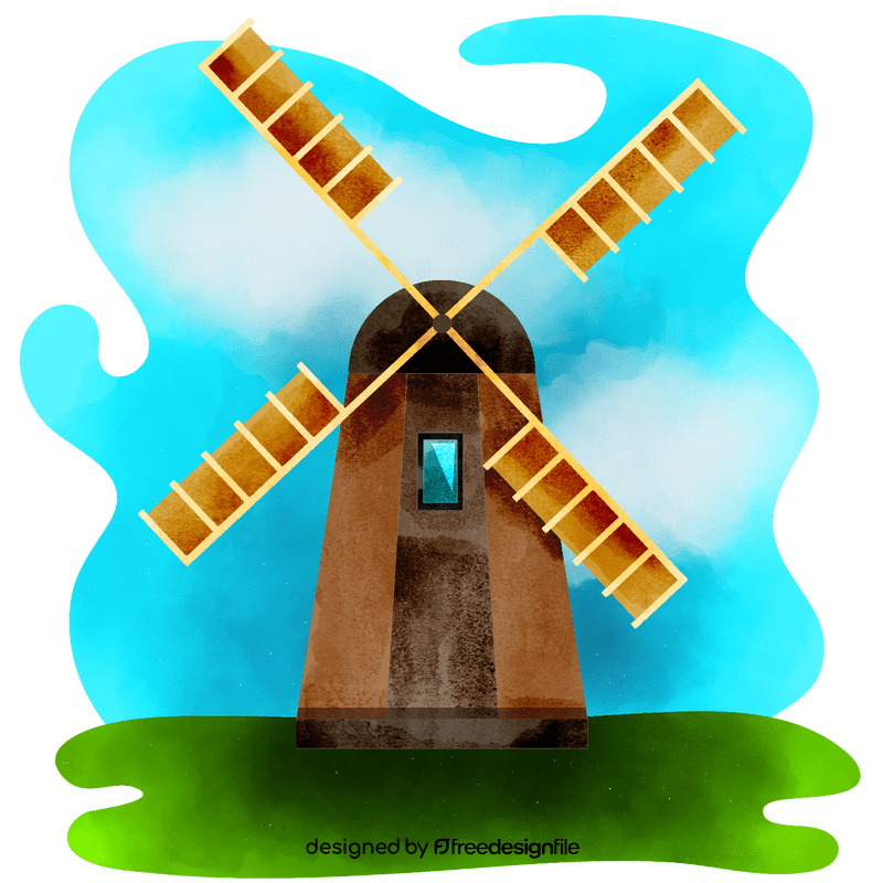 Windmill vector