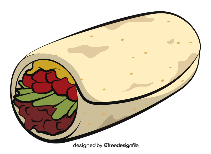 Burrito clipart