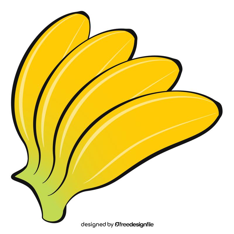 Banana fruit clipart