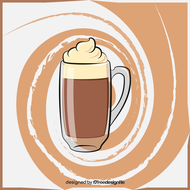 Hot chocolate vector