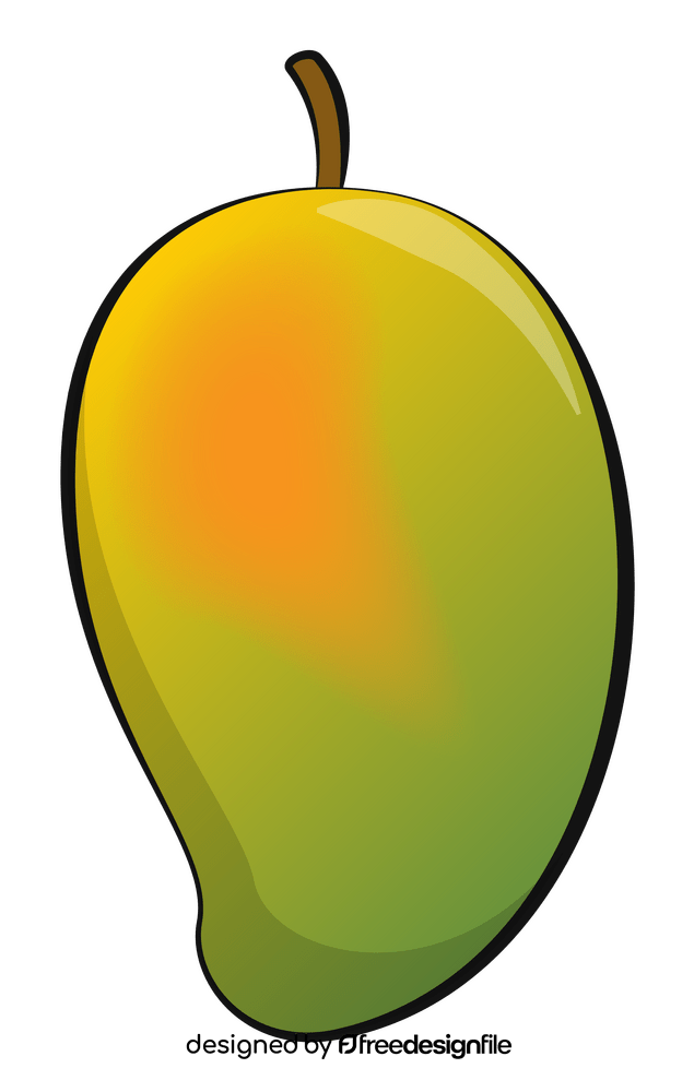 Mango fruit clipart