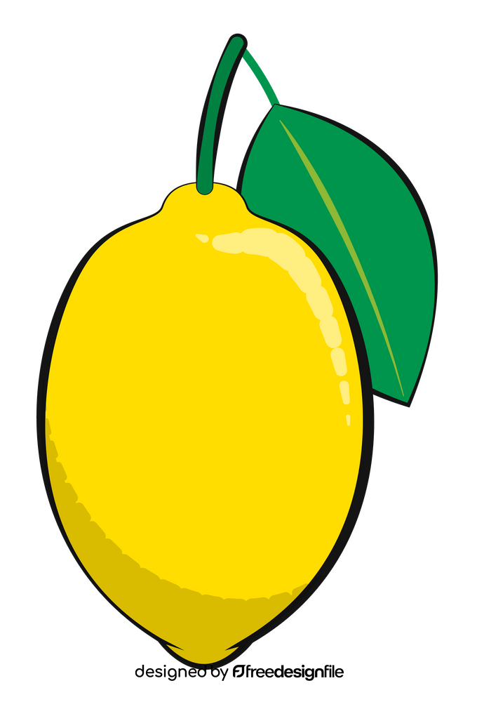 Lemon fruit clipart