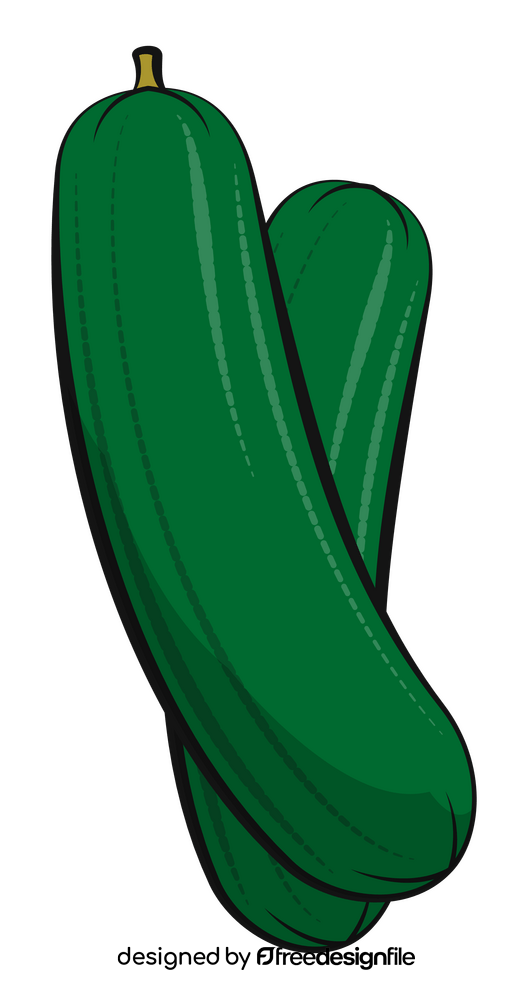 Cucumber vegetable clipart
