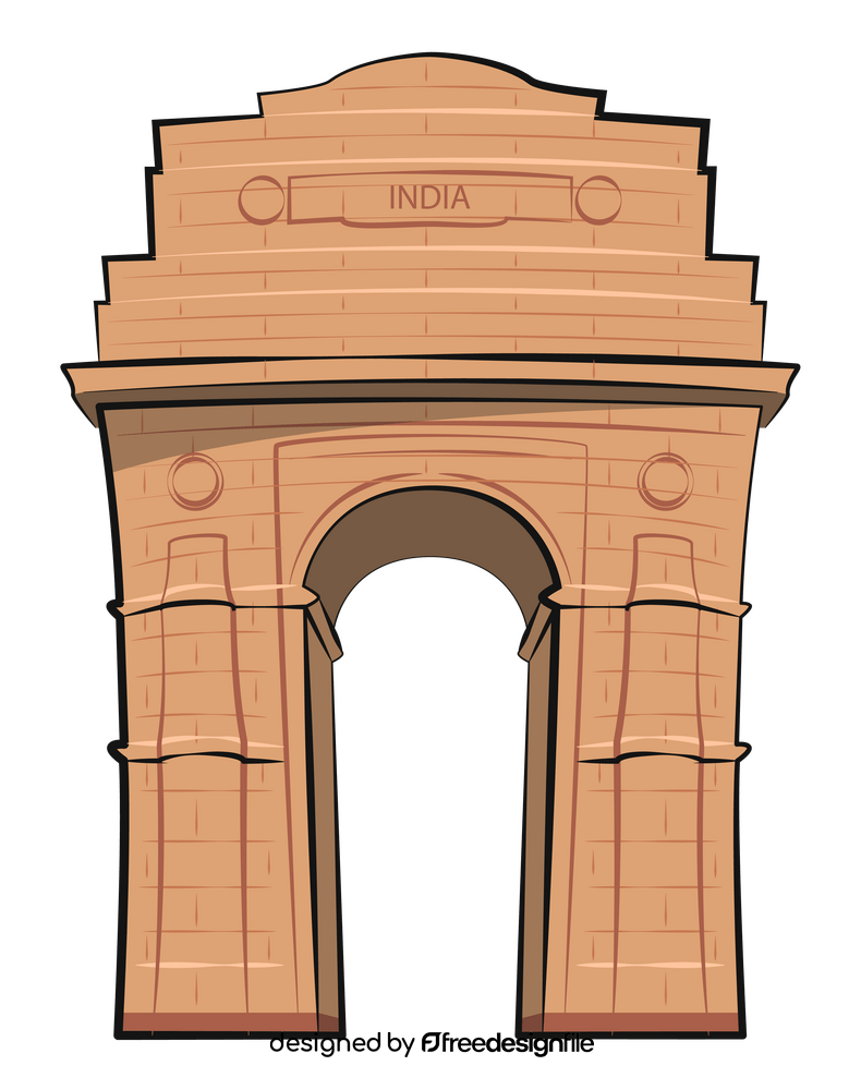 India gate clipart